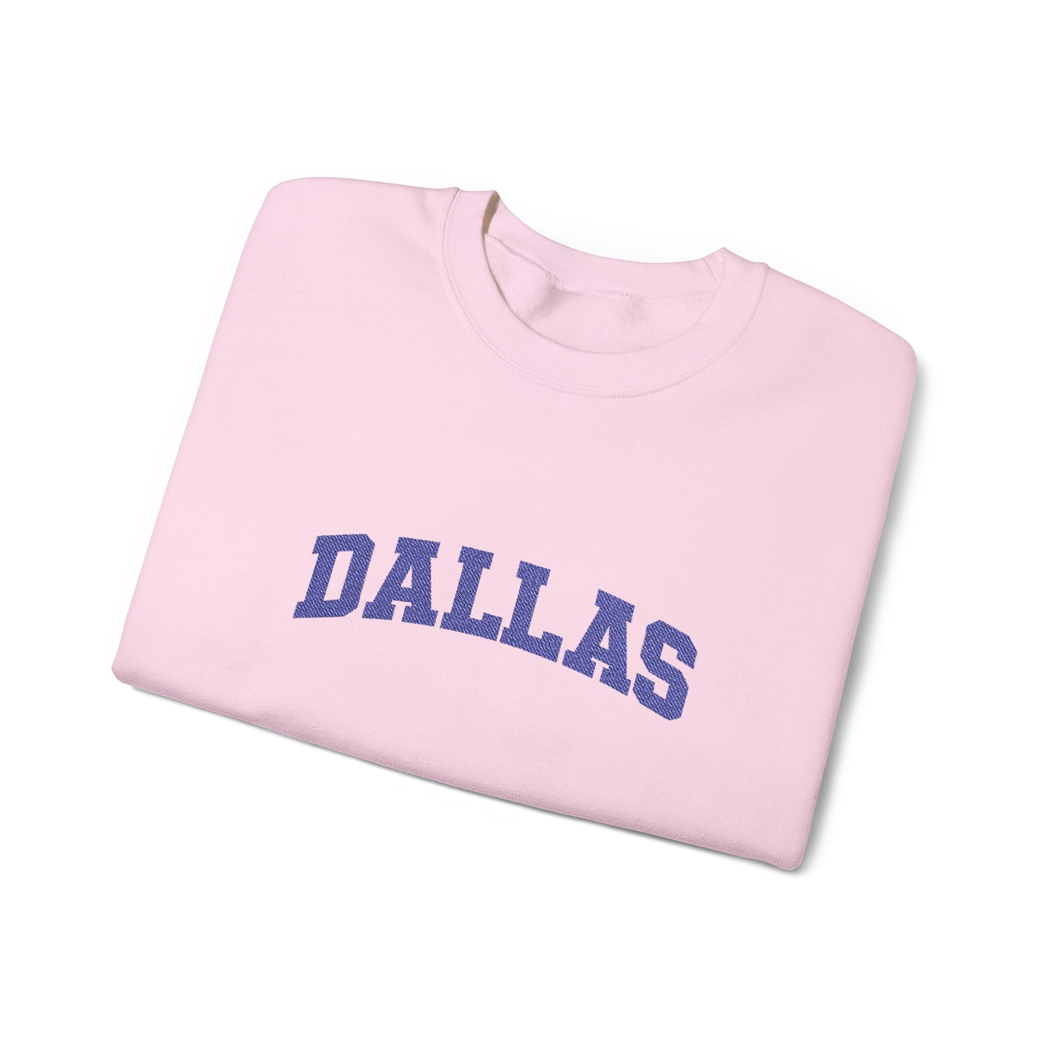 Dallas Retro Crewneck Sweatshirt — Vintage Collegiate Graphic