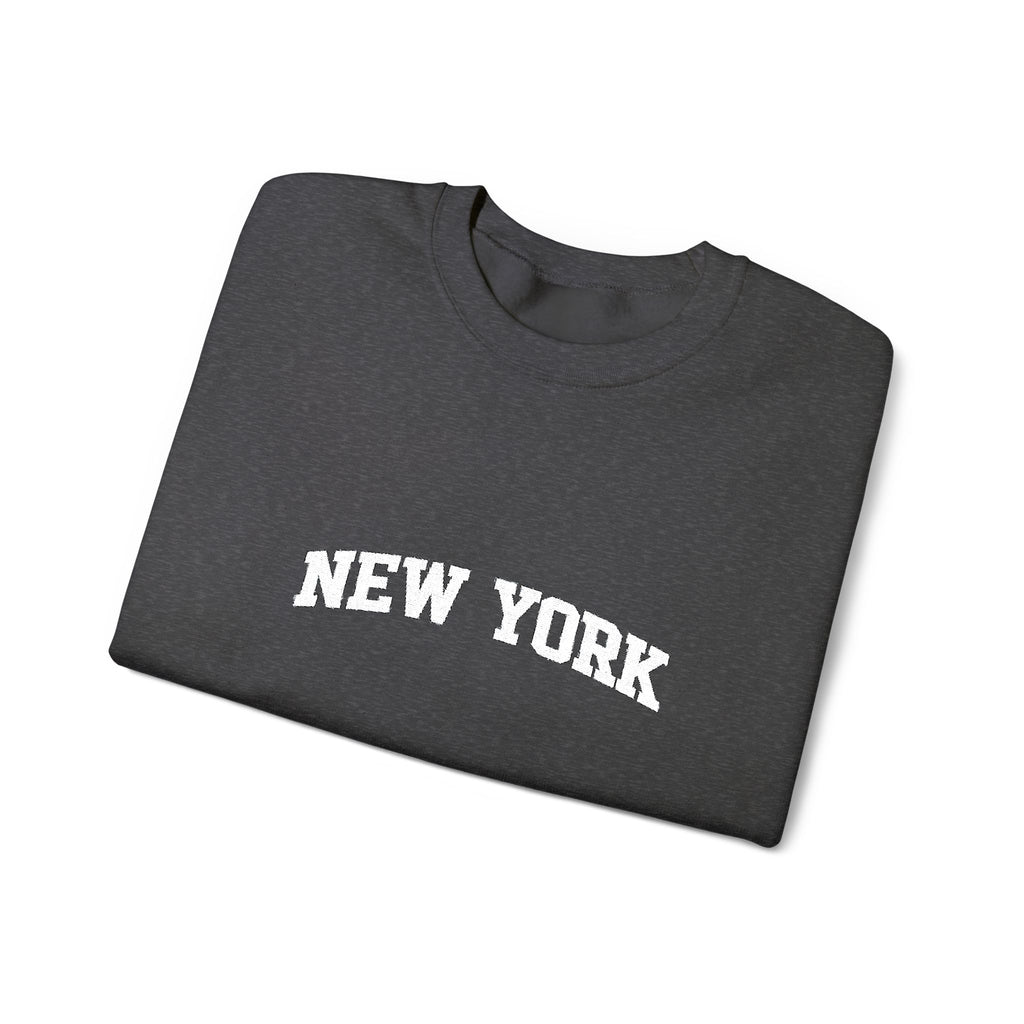 New York Arch Logo Sweatshirt — Cozy City Crewneck