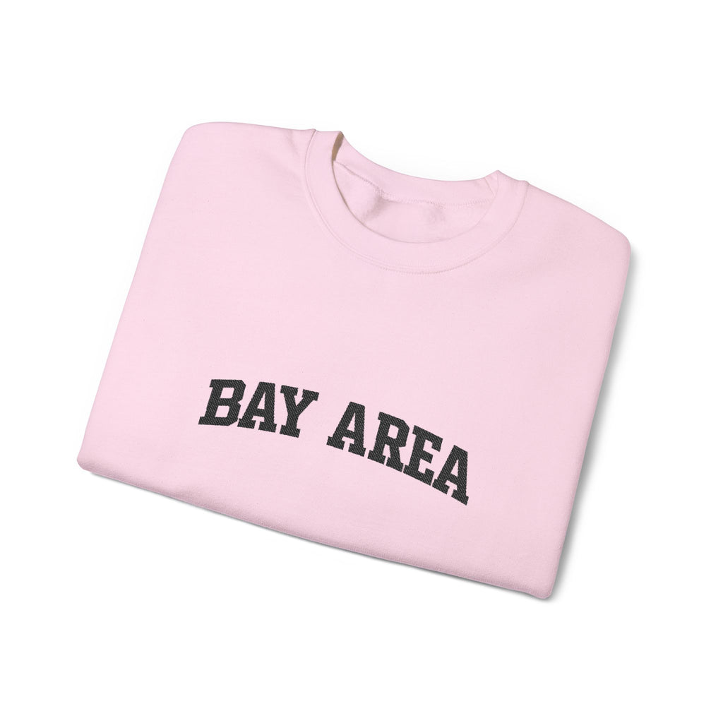 Bay Area Crewneck Sweatshirt - Cozy White Pullover