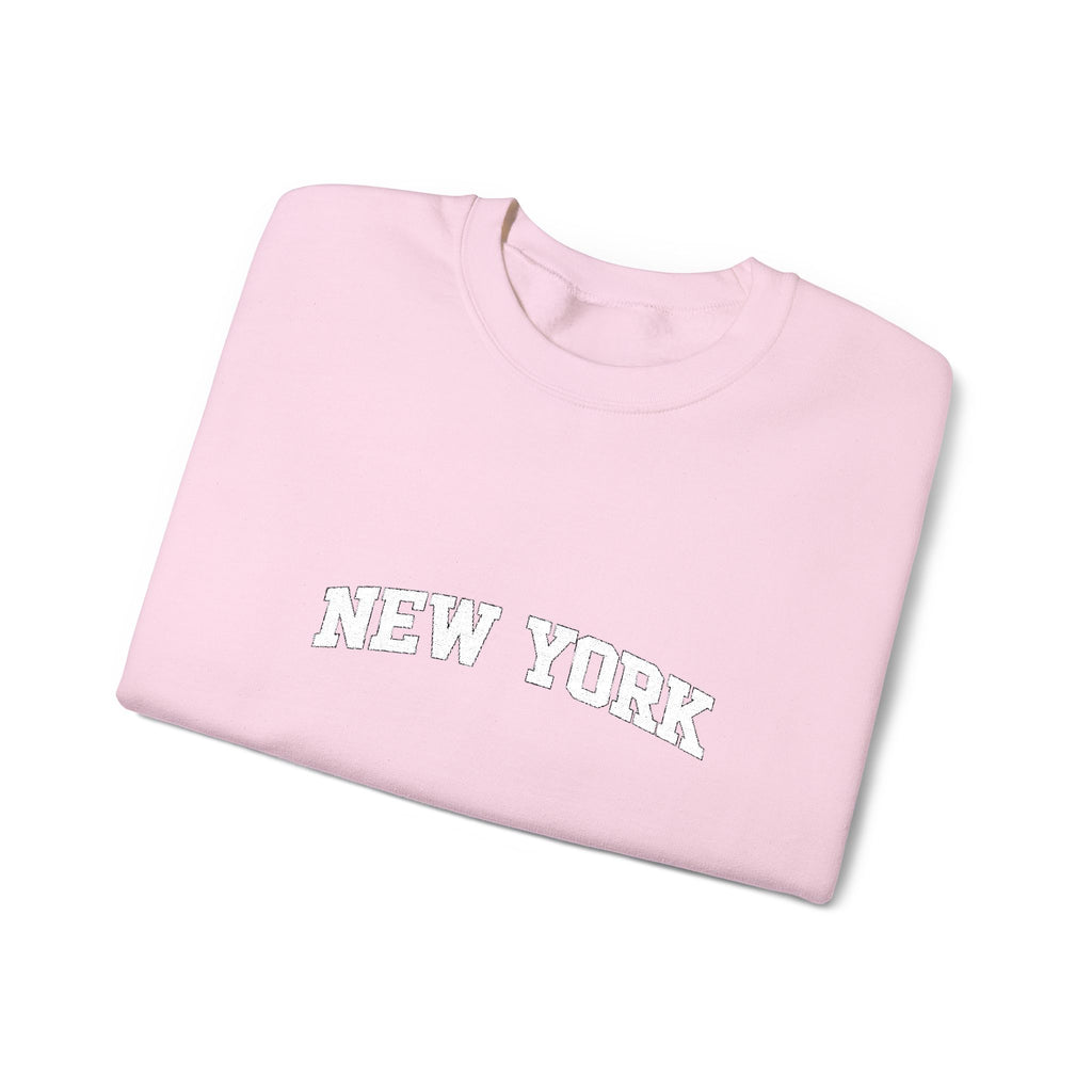 New York Arch Logo Sweatshirt — Cozy City Crewneck