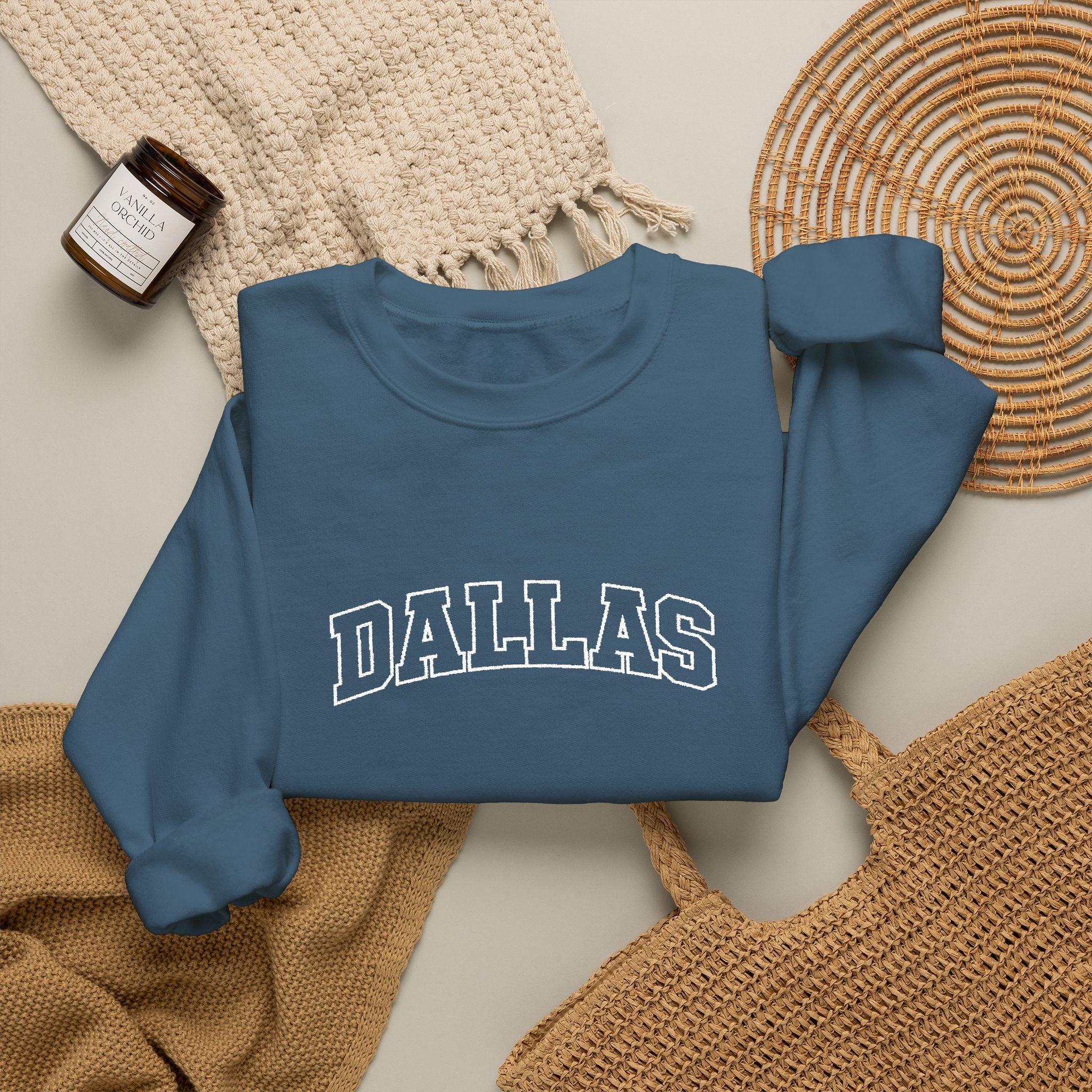 Dallas Vintage Crewneck Sweatshirt