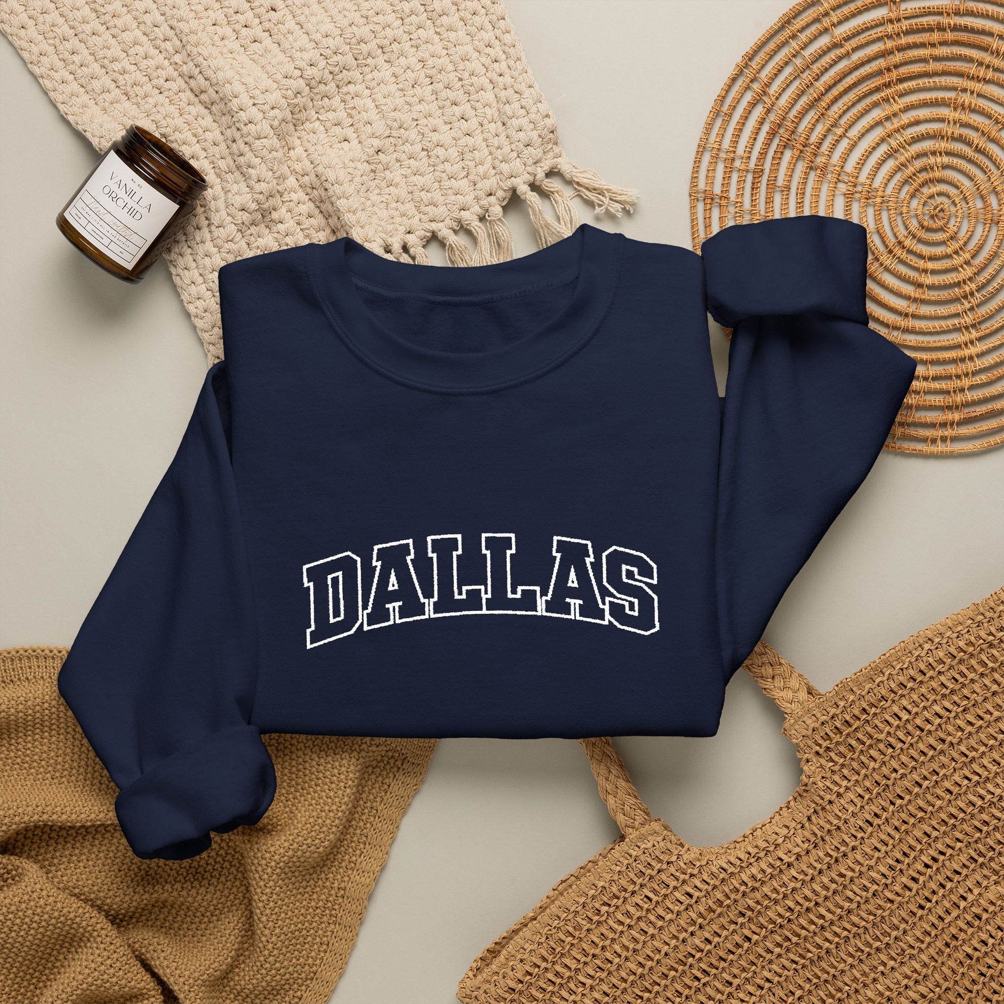 Dallas Vintage Crewneck Sweatshirt