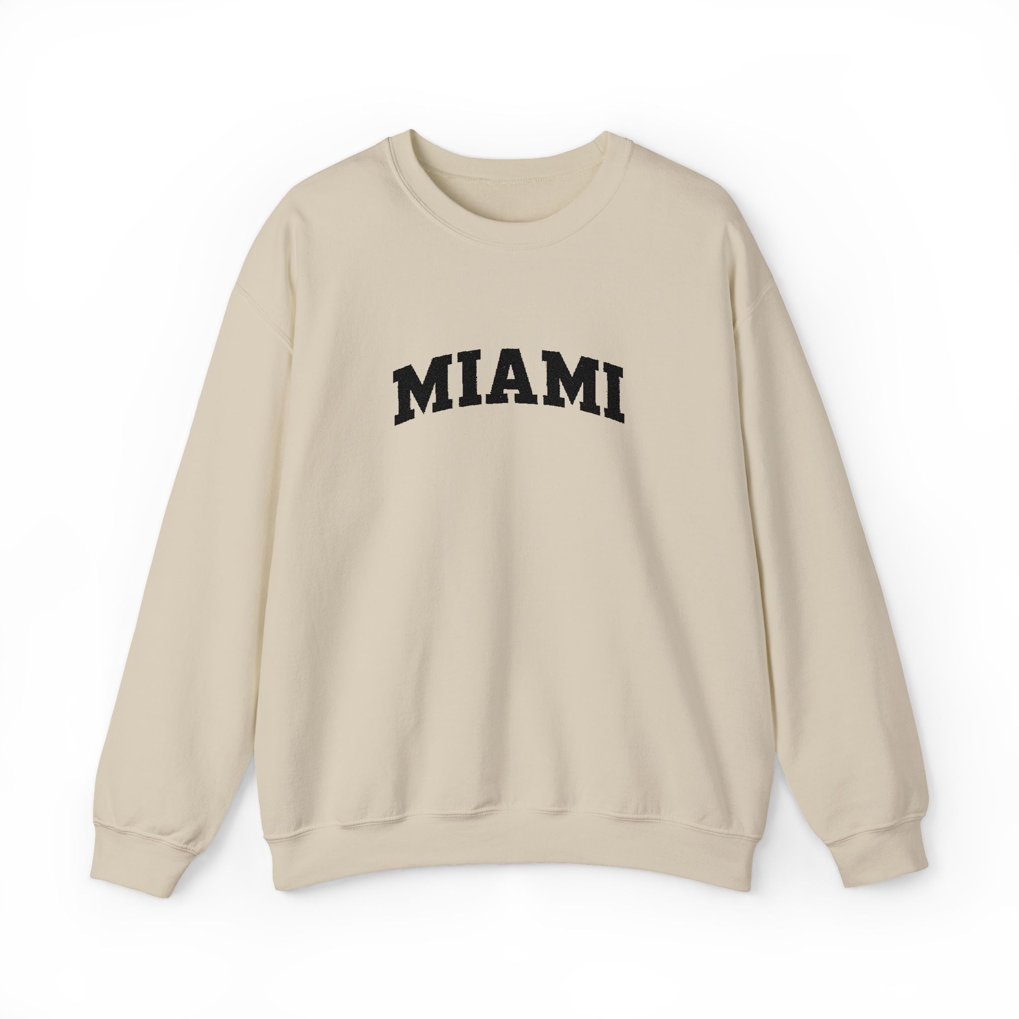 Miami Crewneck Sweatshirt — Classic City Logo Pullover