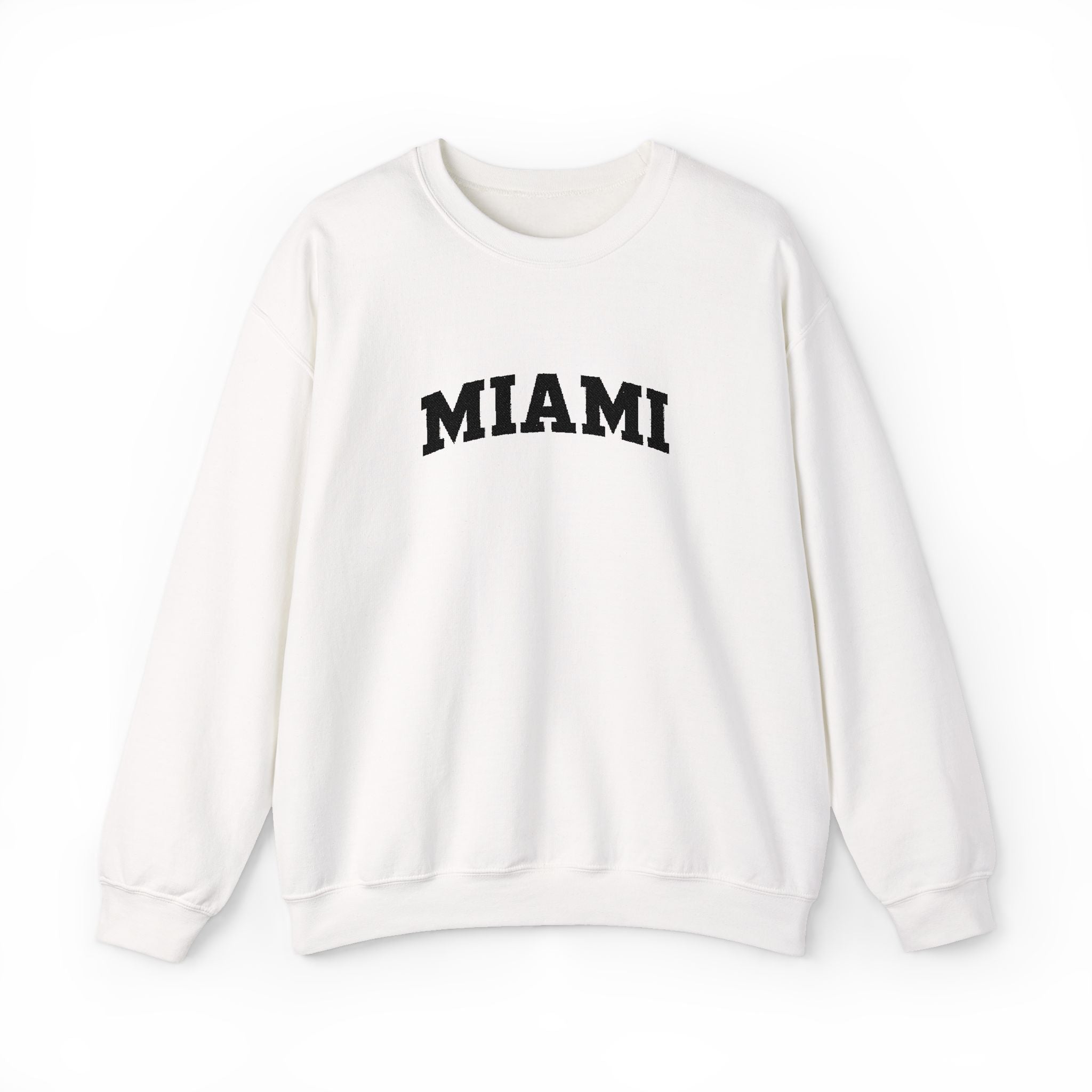 Miami Crewneck Sweatshirt — Classic City Logo Pullover
