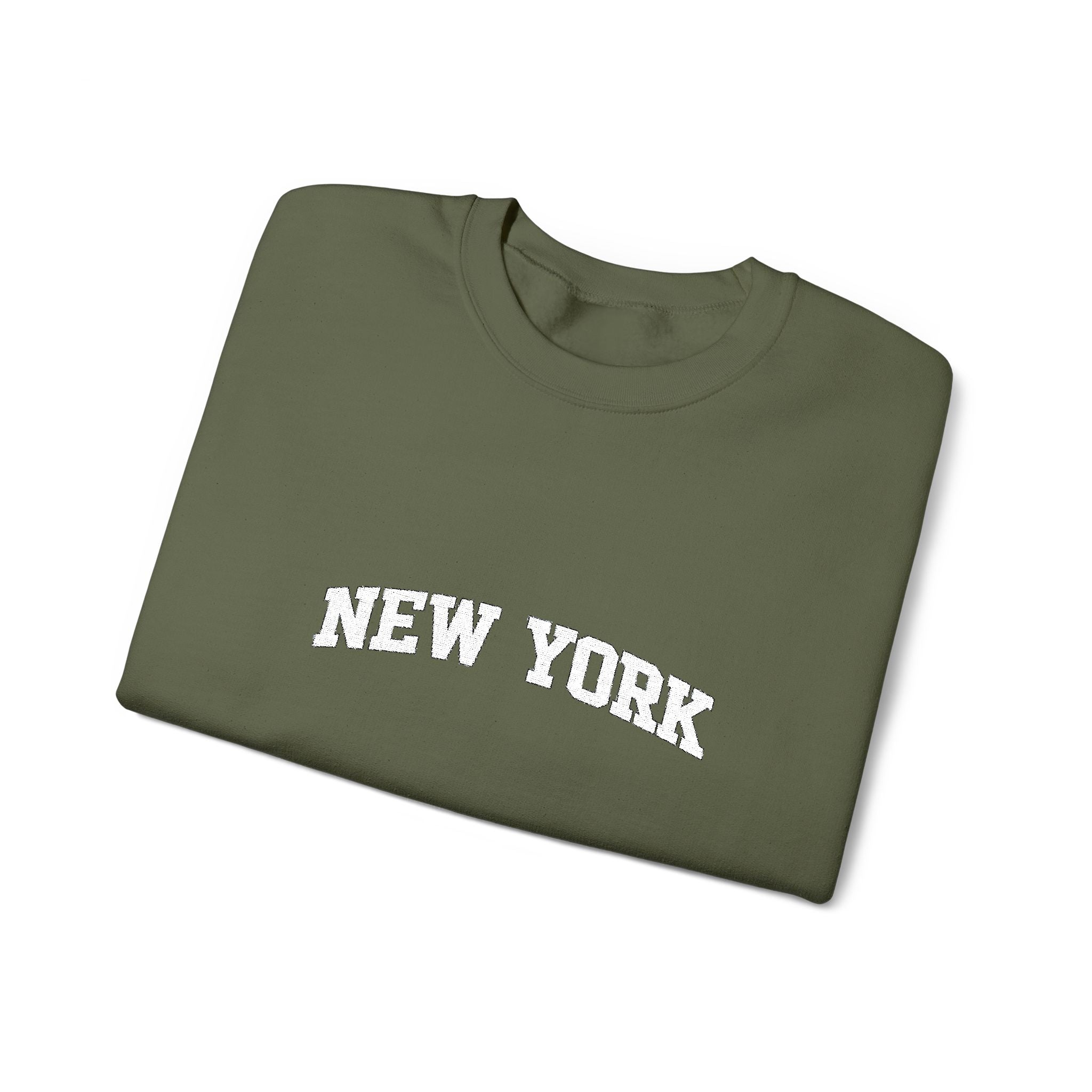 New York Arch Logo Sweatshirt — Cozy City Crewneck