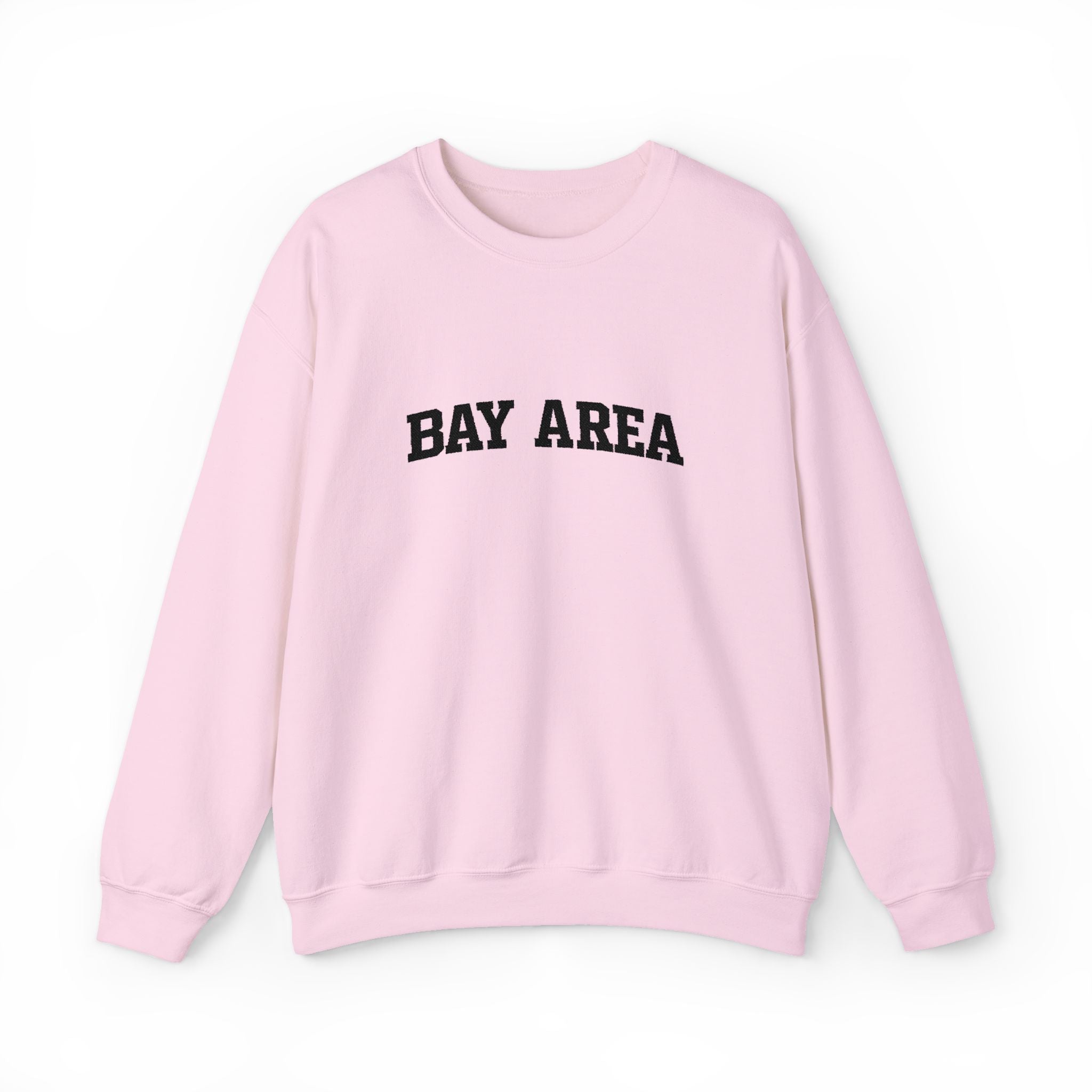 Bay Area Crewneck Sweatshirt - Cozy White Pullover