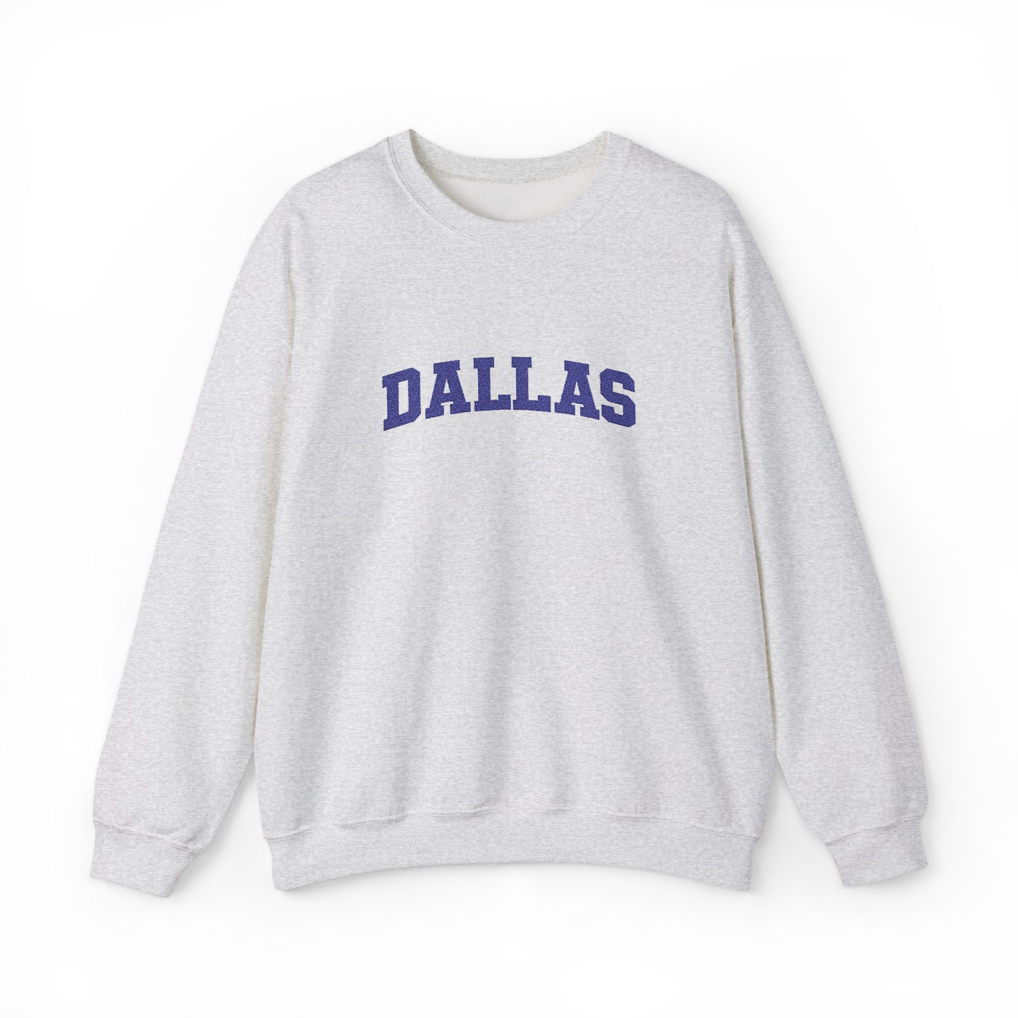 Dallas Retro Crewneck Sweatshirt — Vintage Collegiate Graphic