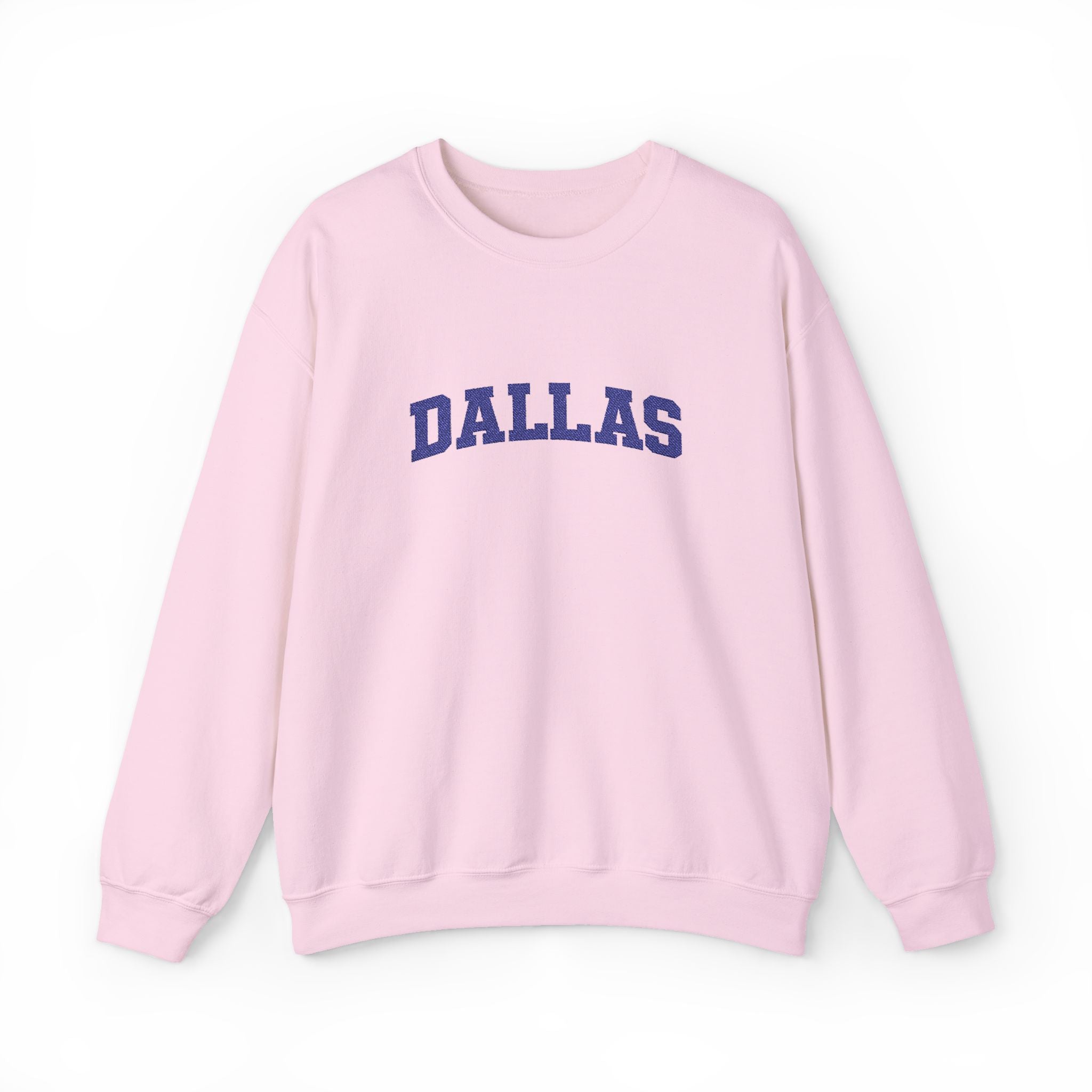 Dallas Retro Crewneck Sweatshirt — Vintage Collegiate Graphic
