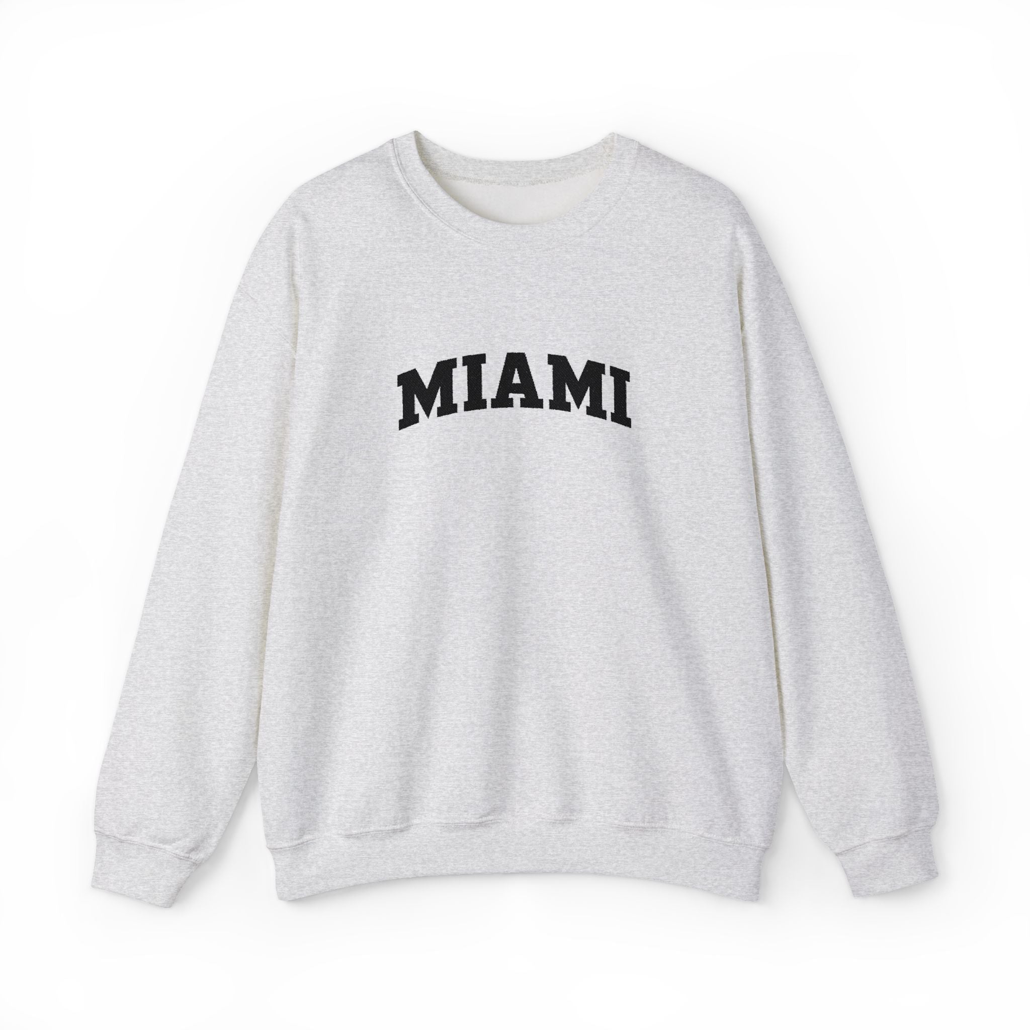 Miami Crewneck Sweatshirt — Classic City Logo Pullover