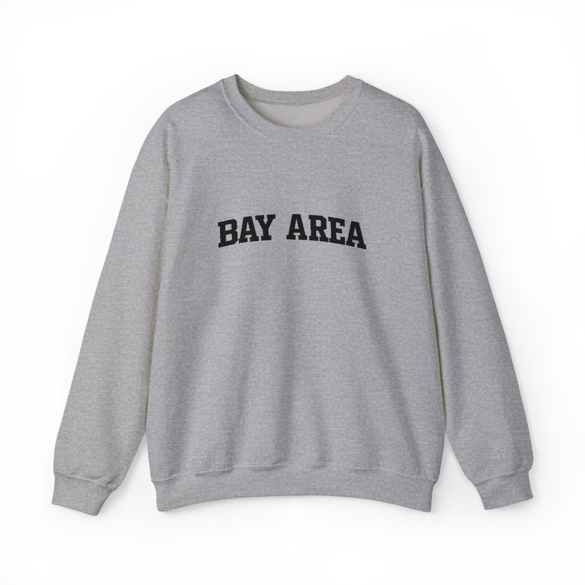 Bay Area Crewneck Sweatshirt - Cozy White Pullover