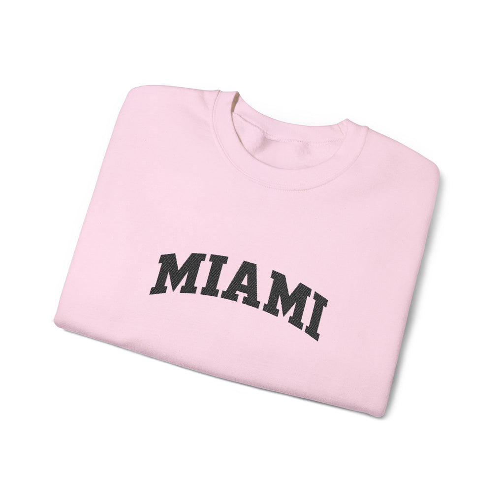 Miami Crewneck Sweatshirt — Classic City Logo Pullover
