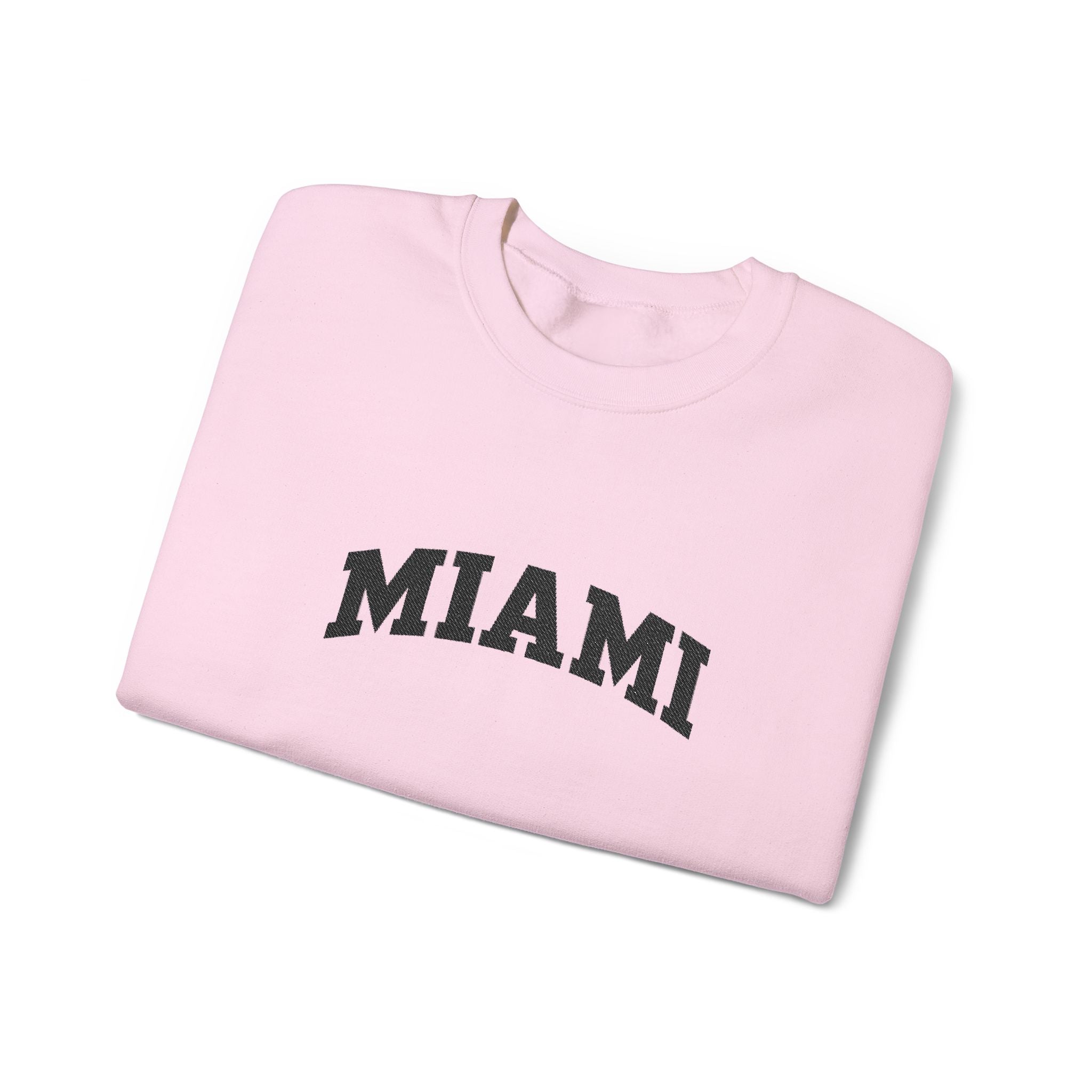 Miami Crewneck Sweatshirt — Classic City Logo Pullover