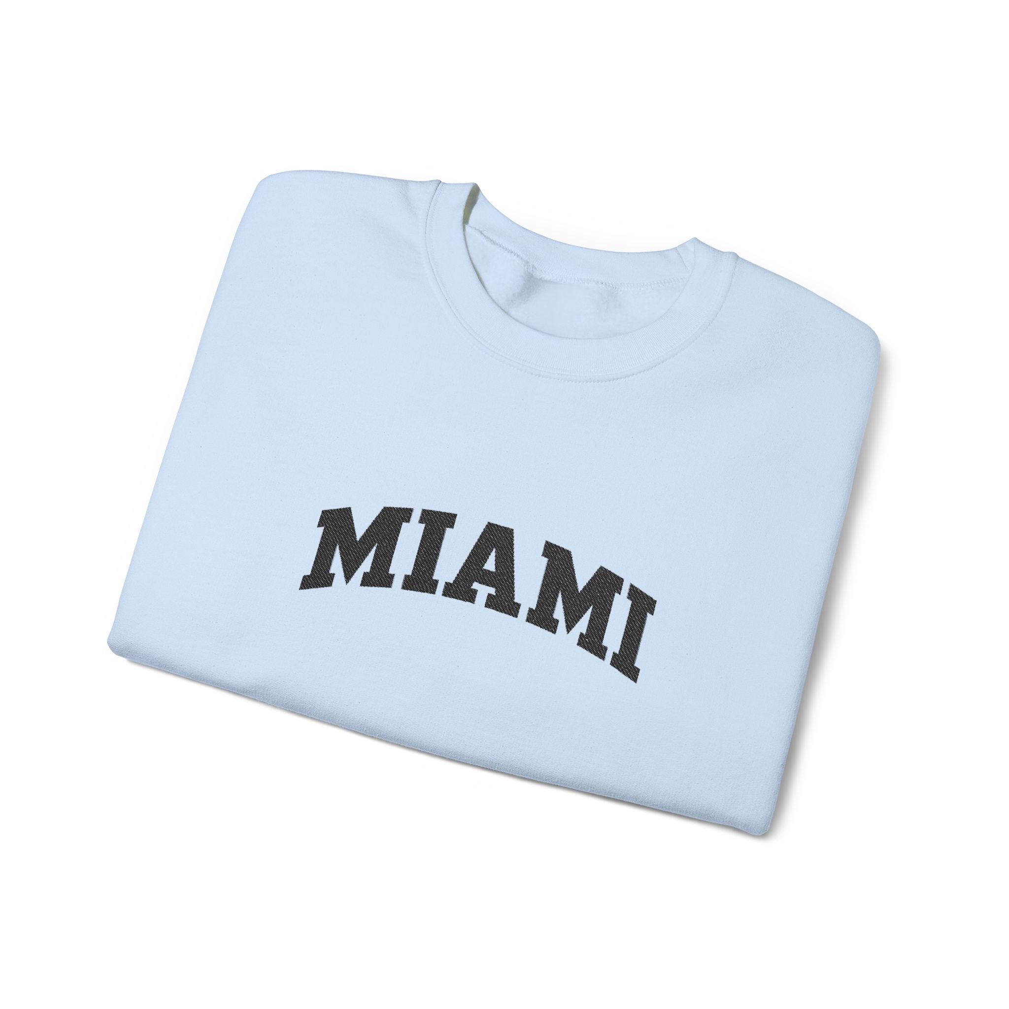Miami Crewneck Sweatshirt — Classic City Logo Pullover