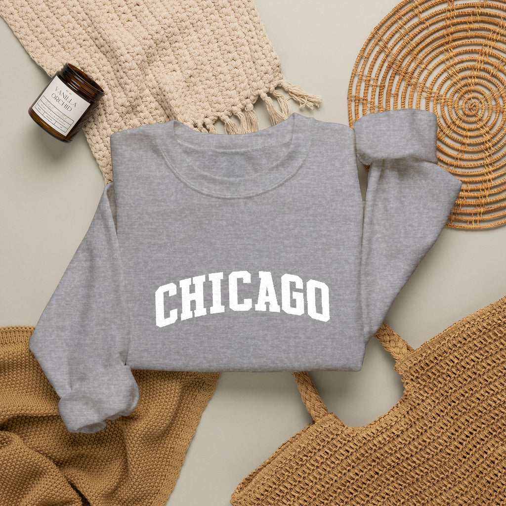 Chicago Arch Crewneck Sweatshirt — Vintage City Pride Pullover