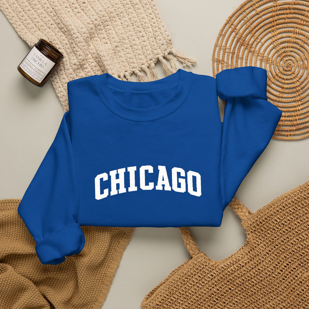 Chicago Arch Crewneck Sweatshirt — Vintage City Pride Pullover