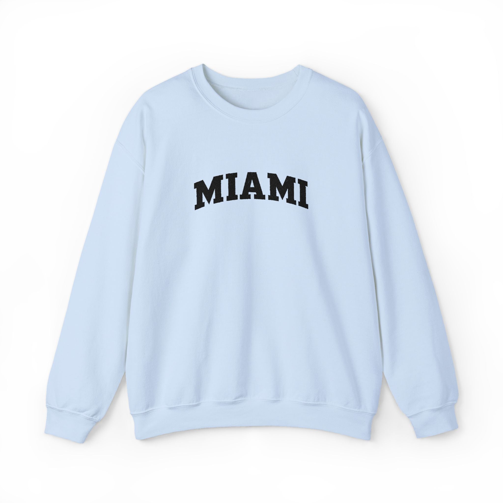 Miami Crewneck Sweatshirt — Classic City Logo Pullover
